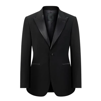Two Button Slim Fit Wool Suit