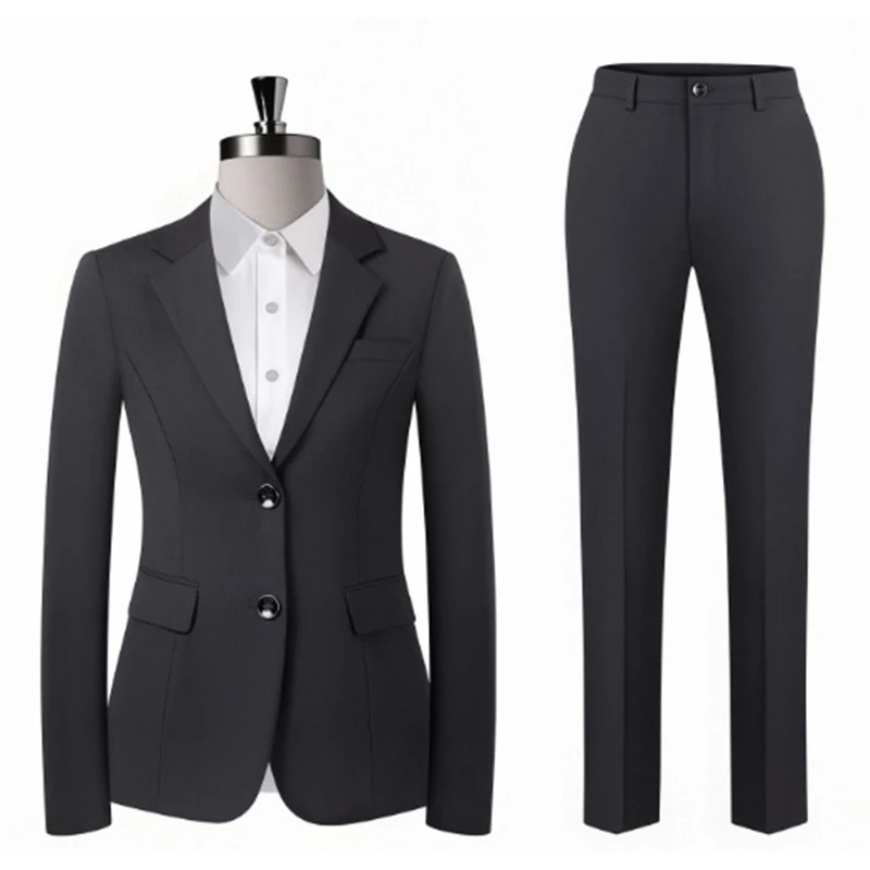 Women's TR Notched Lapel Pantsuit